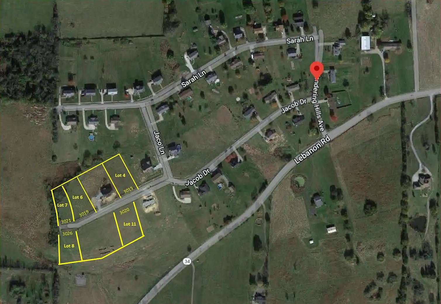 3.3 Acres of Residential Land for Sale in Danville, Kentucky