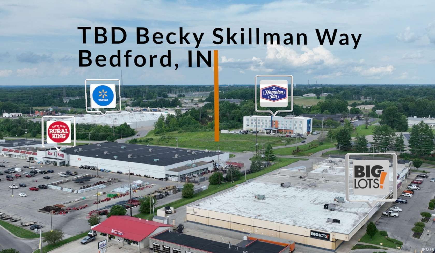 1.35 Acres of Commercial Land for Sale in Bedford, Indiana