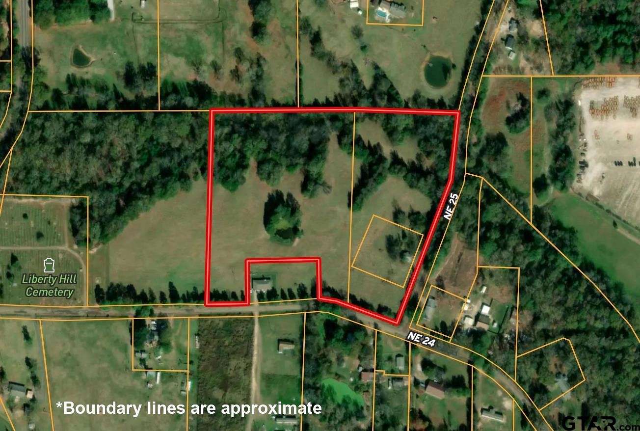 14.3 Acres of Land for Sale in Mount Pleasant, Texas