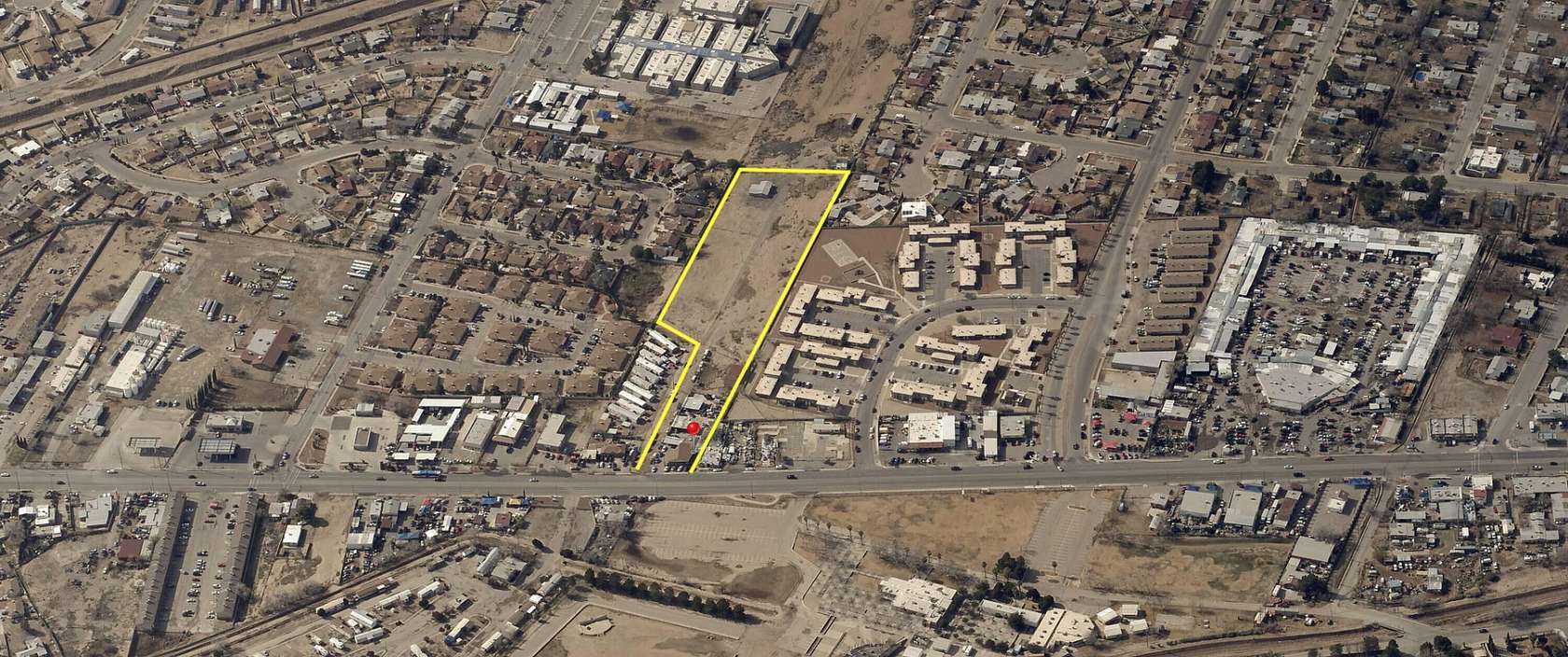 4.6 Acres of Commercial Land for Sale in El Paso, Texas