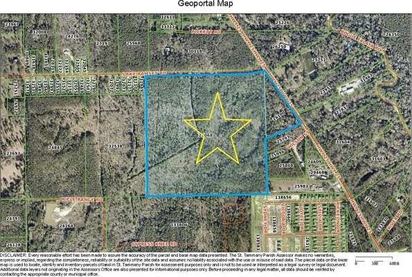 97 Acres of Land for Sale in Covington, Louisiana
