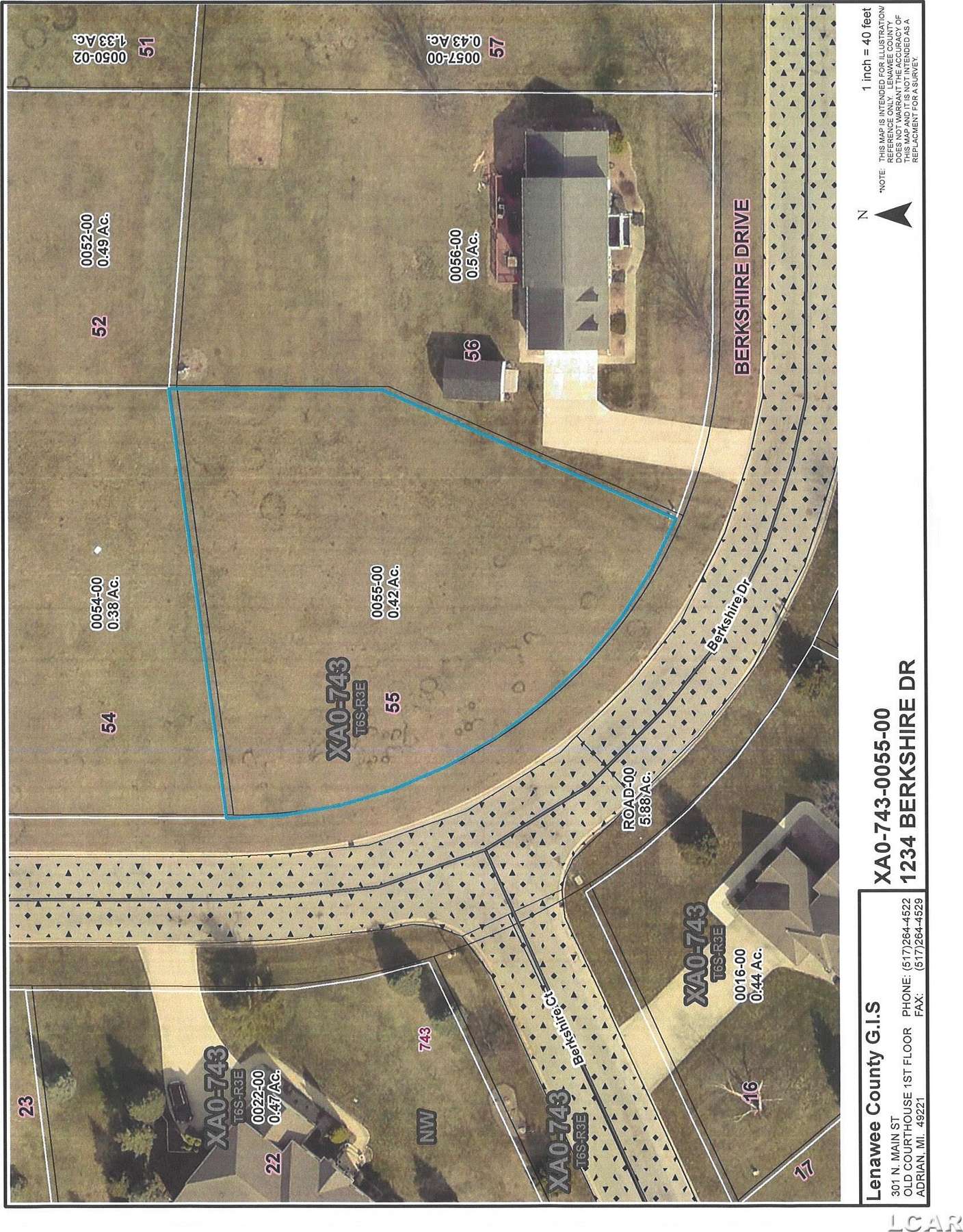 0.39 Acres of Residential Land for Sale in Adrian, Michigan