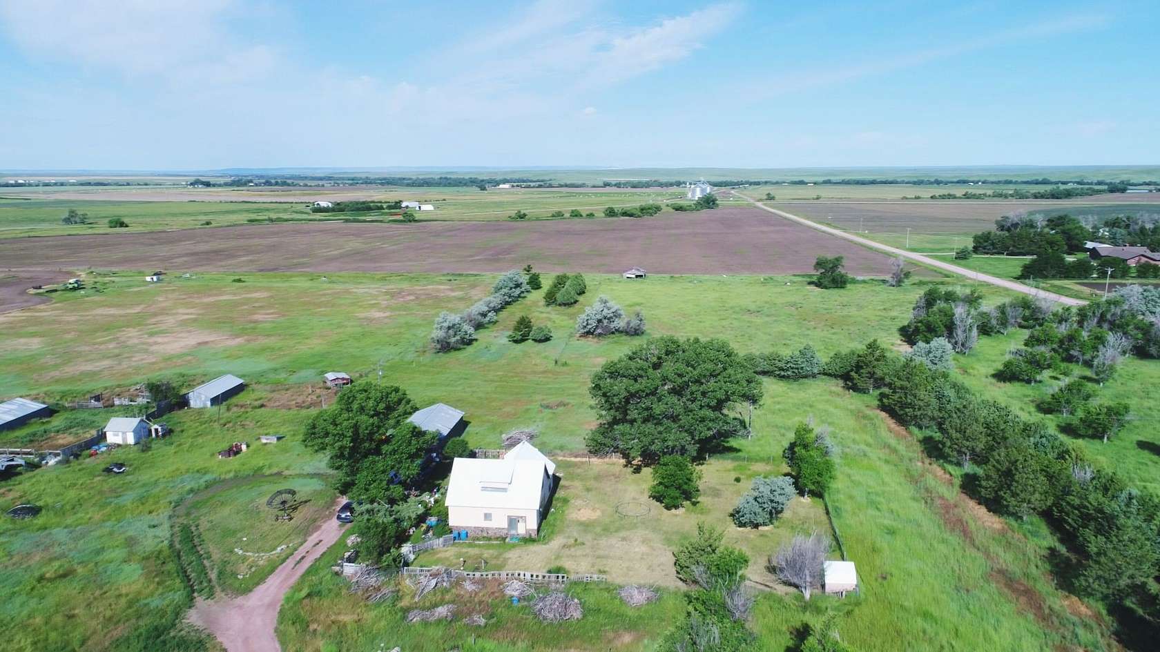 55 Acres of Land with Home for Sale in Chadron, Nebraska