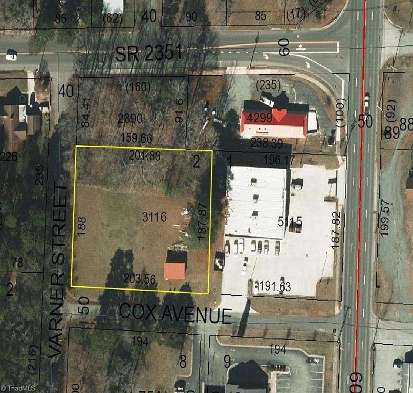 0.87 Acres of Commercial Land for Sale in Denton, North Carolina