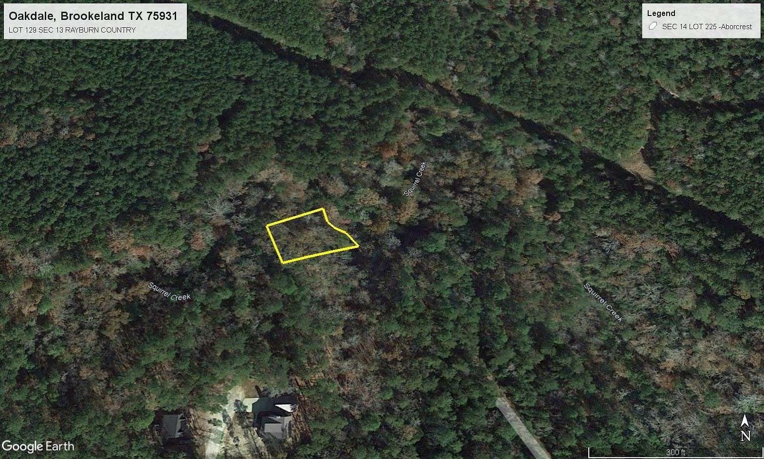 0.28 Acres of Residential Land for Sale in Brookeland, Texas
