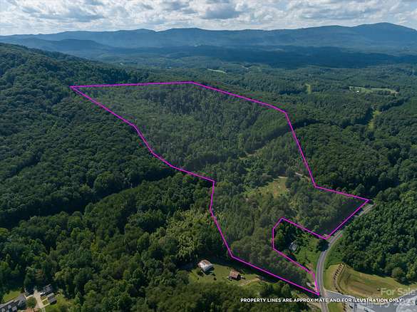 44 Acres of Land for Sale in Mill Spring, North Carolina