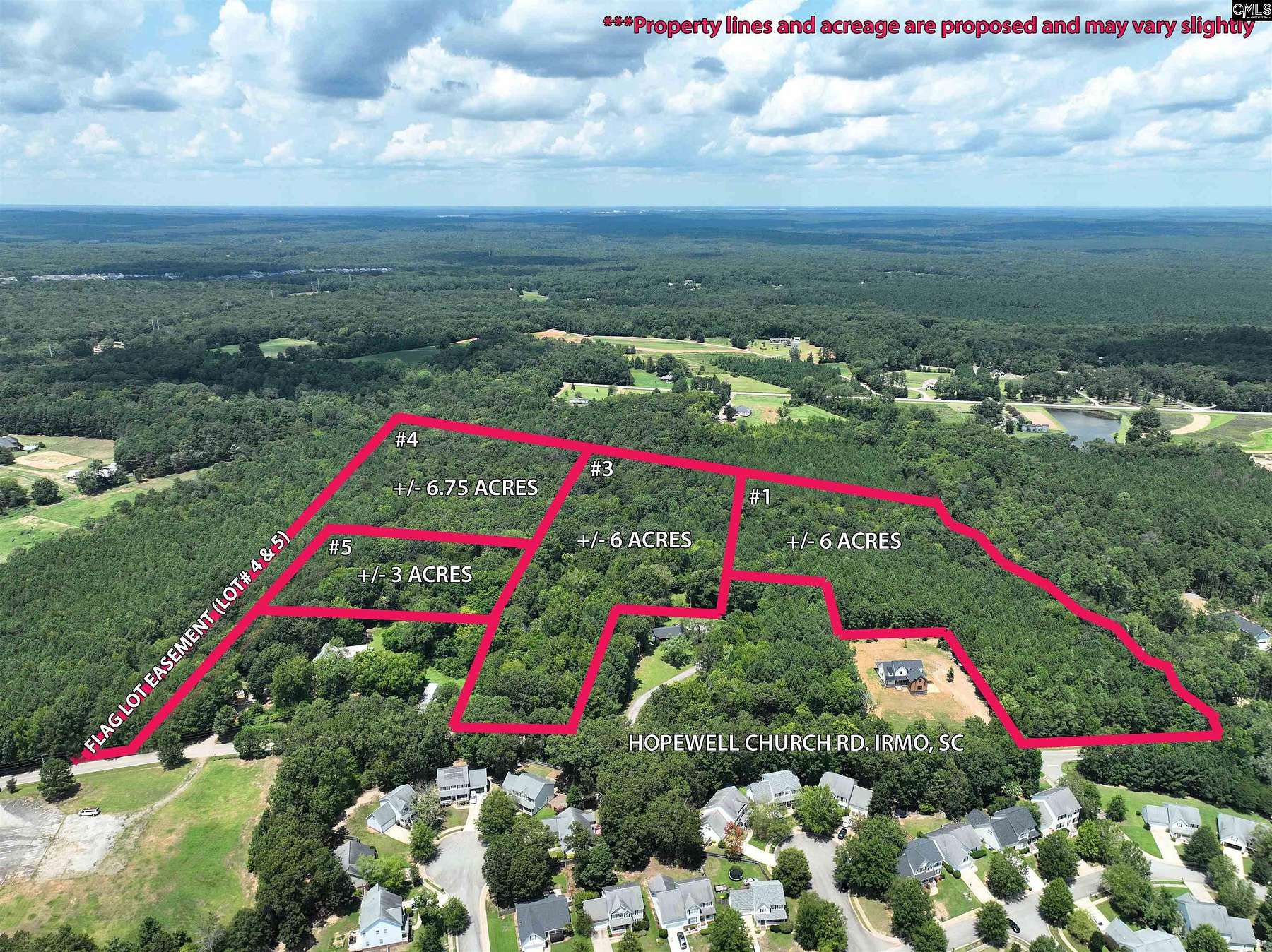 3 Acres of Residential Land for Sale in Irmo, South Carolina