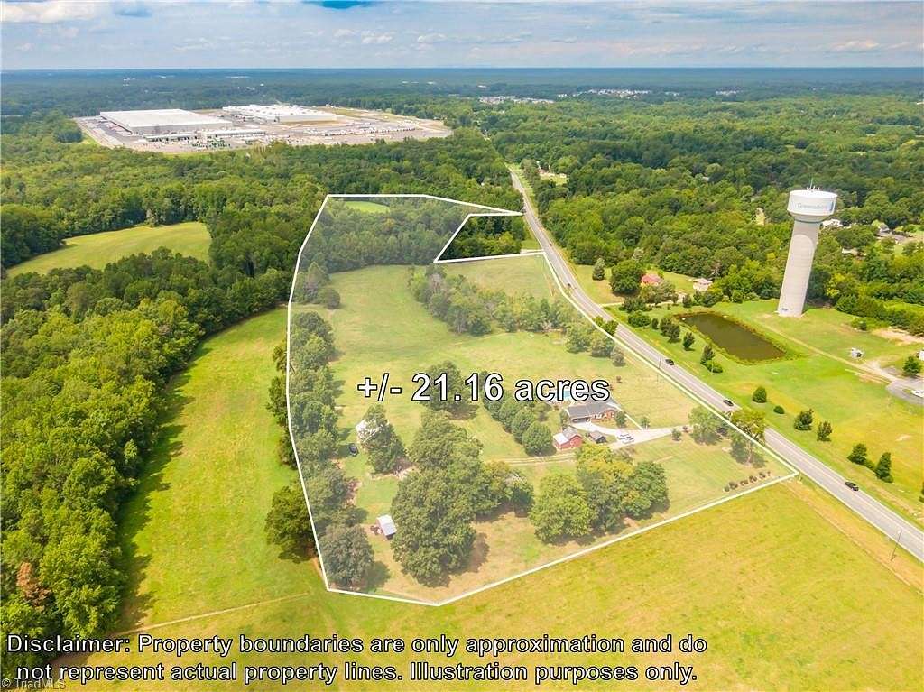 21.16 Acres of Land for Sale in McLeansville, North Carolina