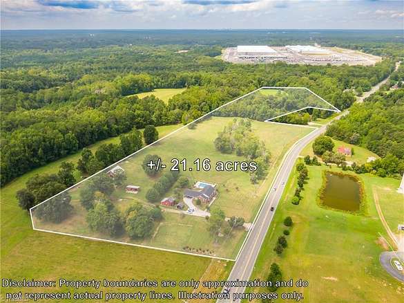 21.2 Acres of Commercial Land for Sale in McLeansville, North Carolina