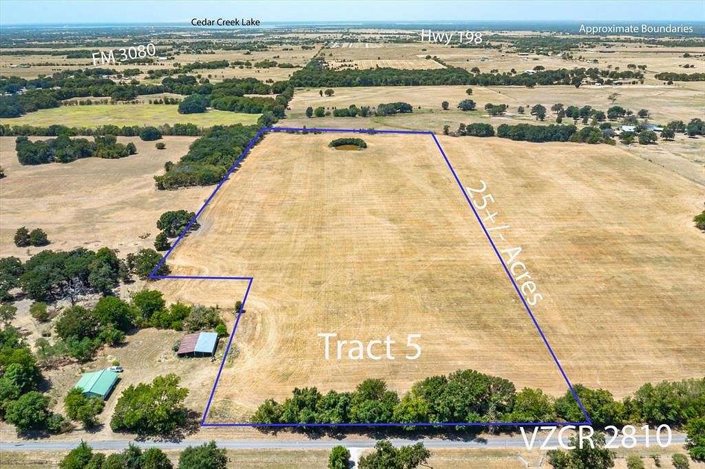 25 Acres of Land for Sale in Mabank, Texas