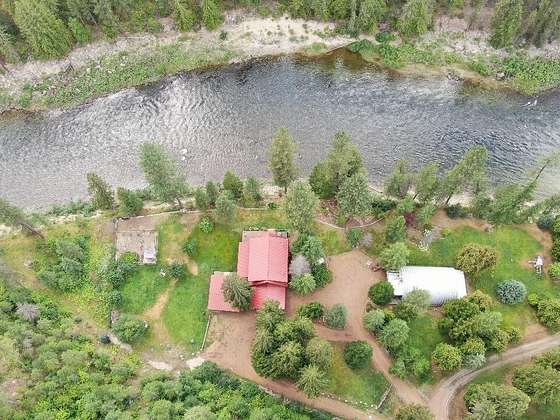 22.1 Acres of Recreational Land with Home for Sale in Kettle Falls, Washington