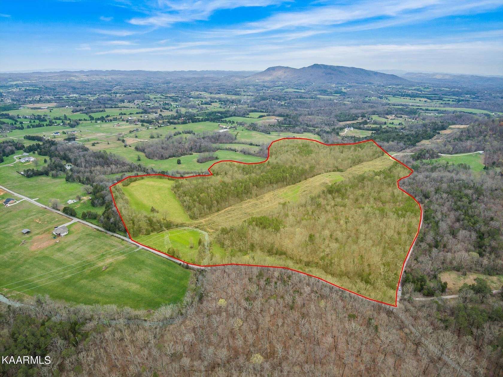 95.5 Acres of Land for Sale in Corryton, Tennessee
