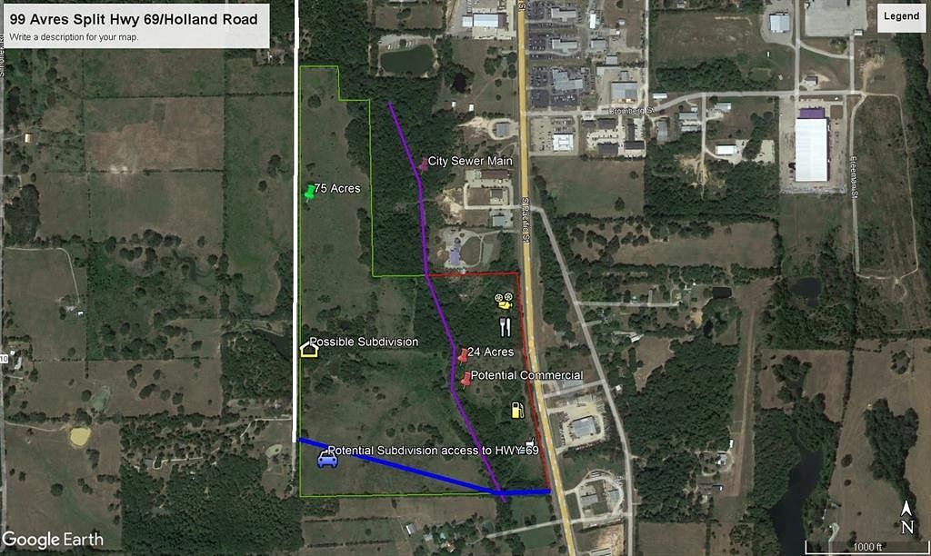 98.3 Acres of Mixed-Use Land for Sale in Mineola, Texas