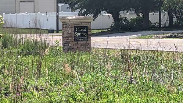 2.73 Acres of Commercial Land for Sale in Citrus Springs, Florida