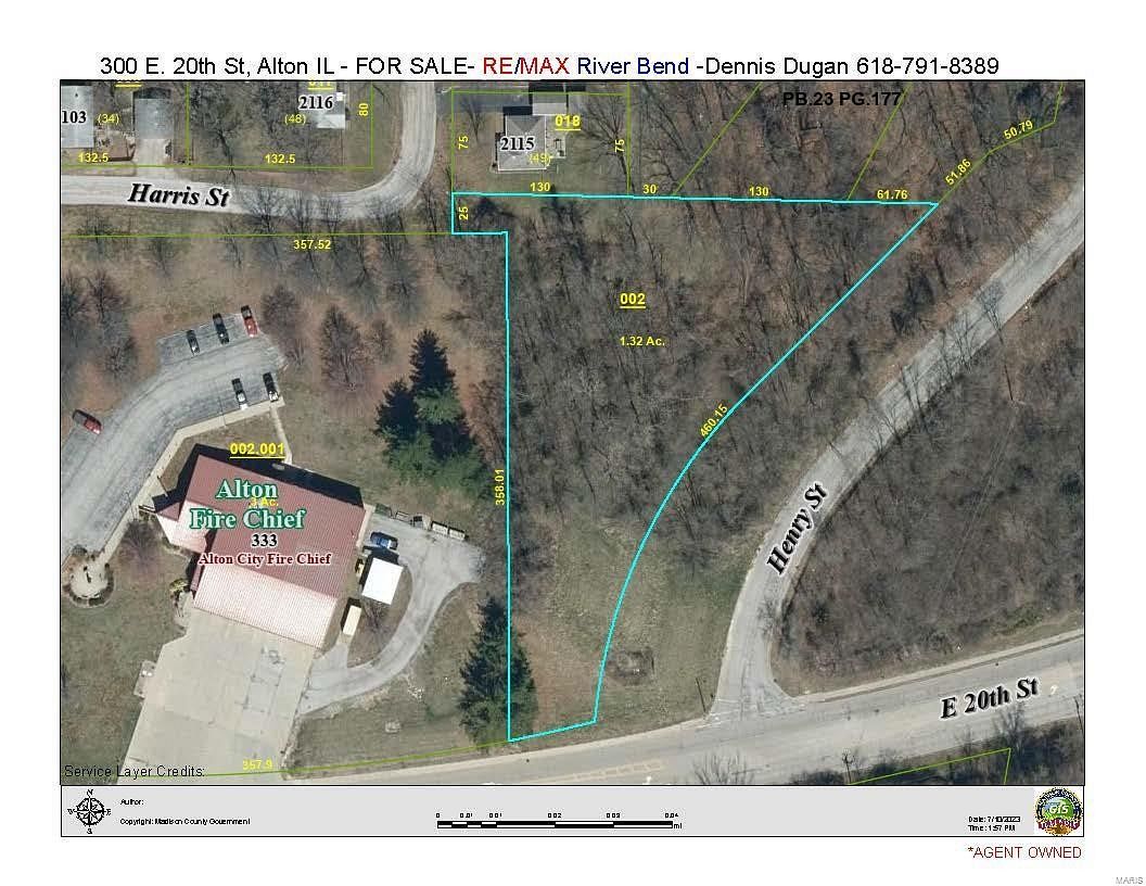 1.3 Acres of Mixed-Use Land for Sale in Alton, Illinois