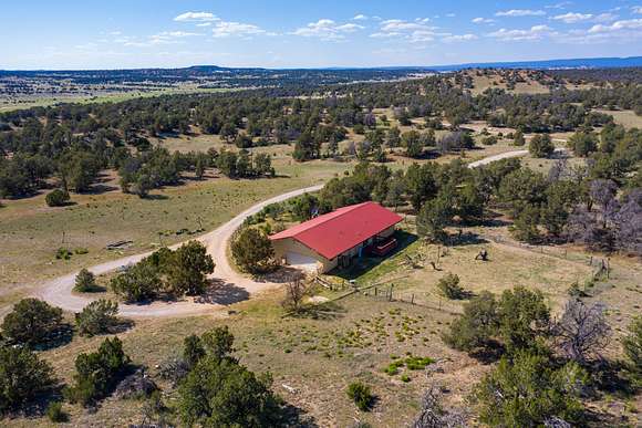 292.71 Acres of Recreational Land with Home for Sale in Pinehill, New Mexico