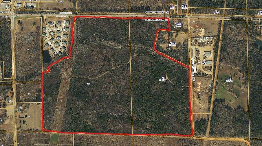 168.9 Acres of Mixed-Use Land for Sale in Columbus, Mississippi