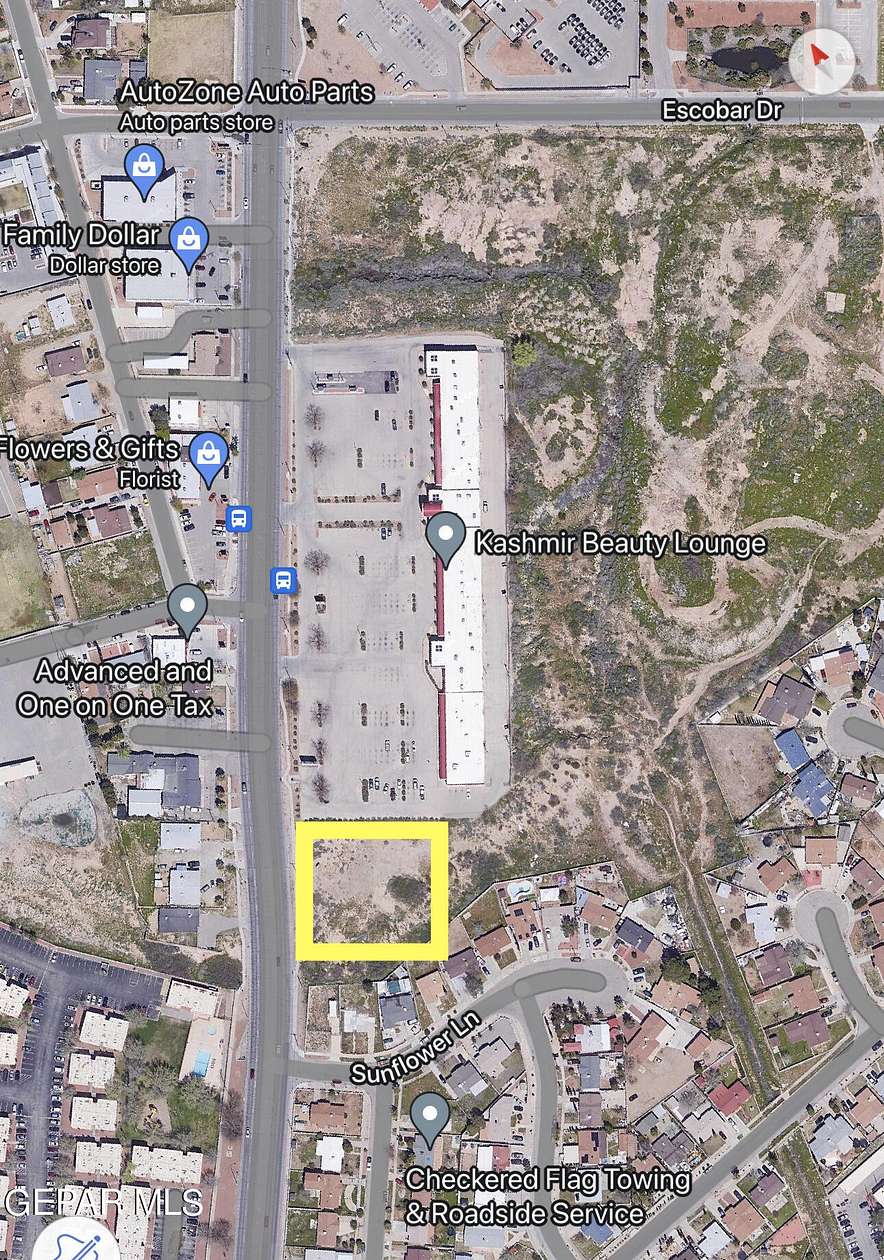 1.6 Acres of Commercial Land for Sale in El Paso, Texas