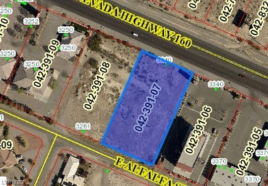 1.1 Acres of Land for Sale in Pahrump, Nevada