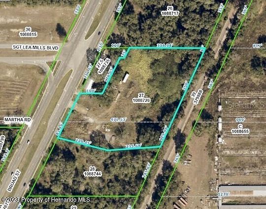 4.18 Acres of Commercial Land for Sale in Brooksville, Florida