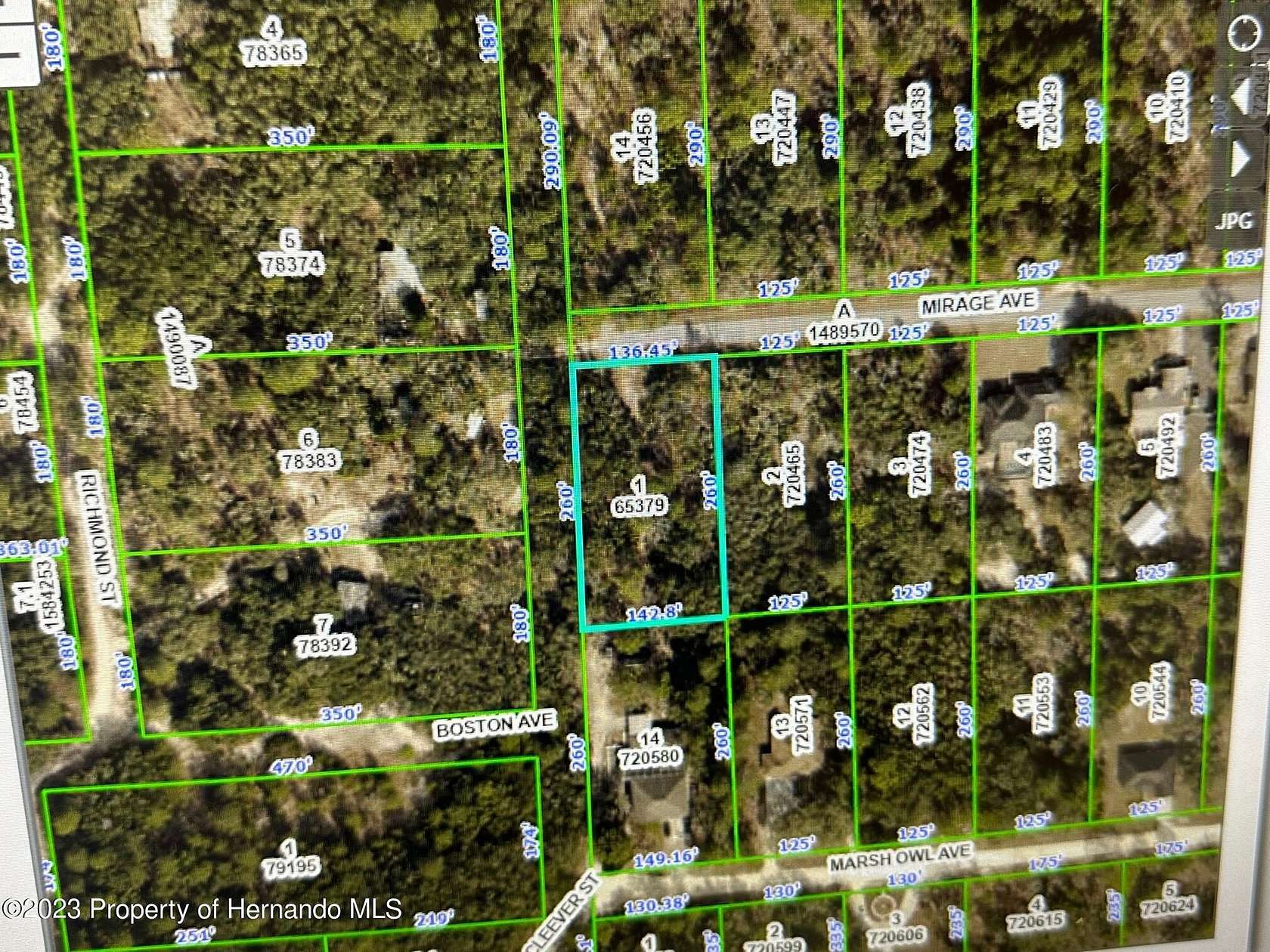 0.83 Acres of Residential Land for Sale in Brooksville, Florida