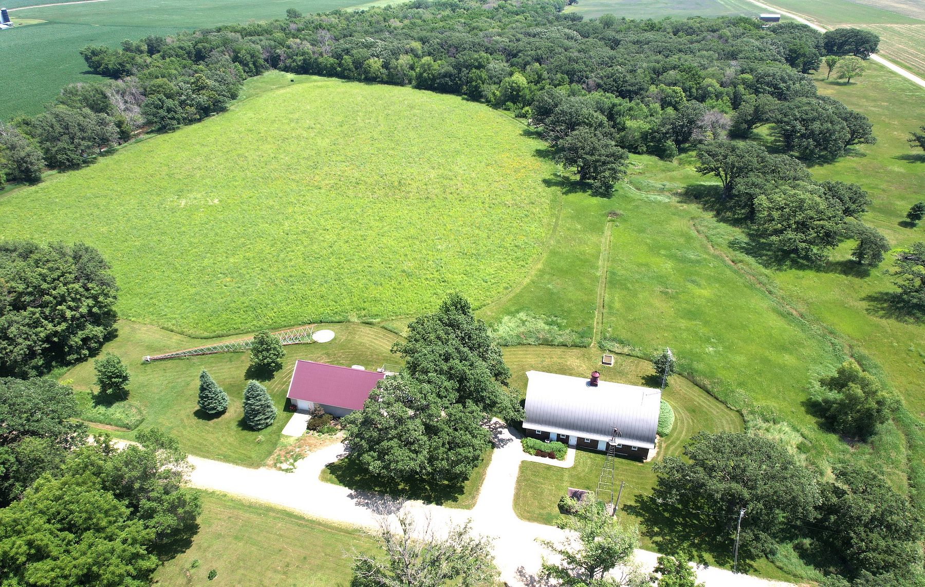 26.9 Acres of Recreational Land & Farm for Sale in Sheffield, Iowa