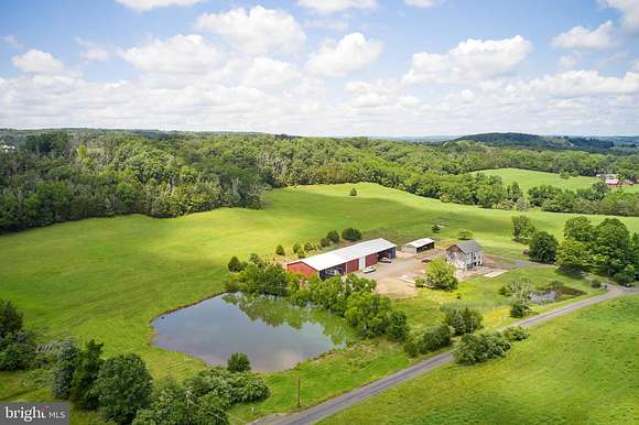 25 Acres of Agricultural Land with Home for Sale in Erwinna, Pennsylvania