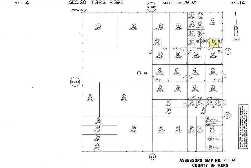 2.5 Acres of Land for Sale in North Edwards, California