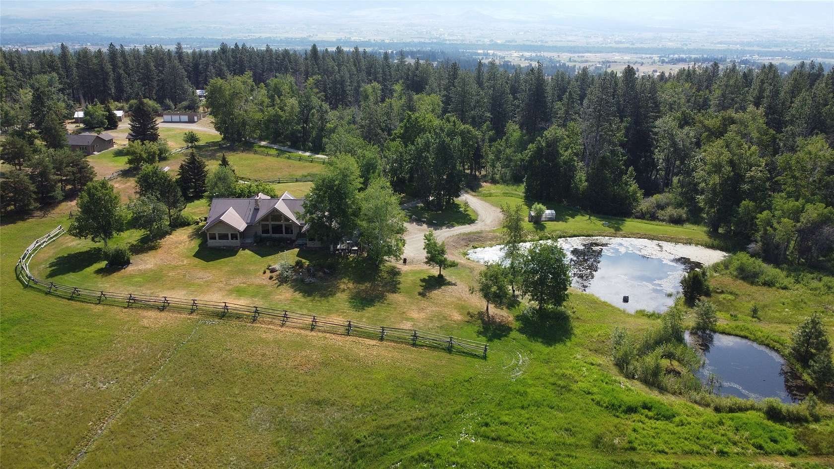 50 Acres of Land with Home for Sale in Victor, Montana
