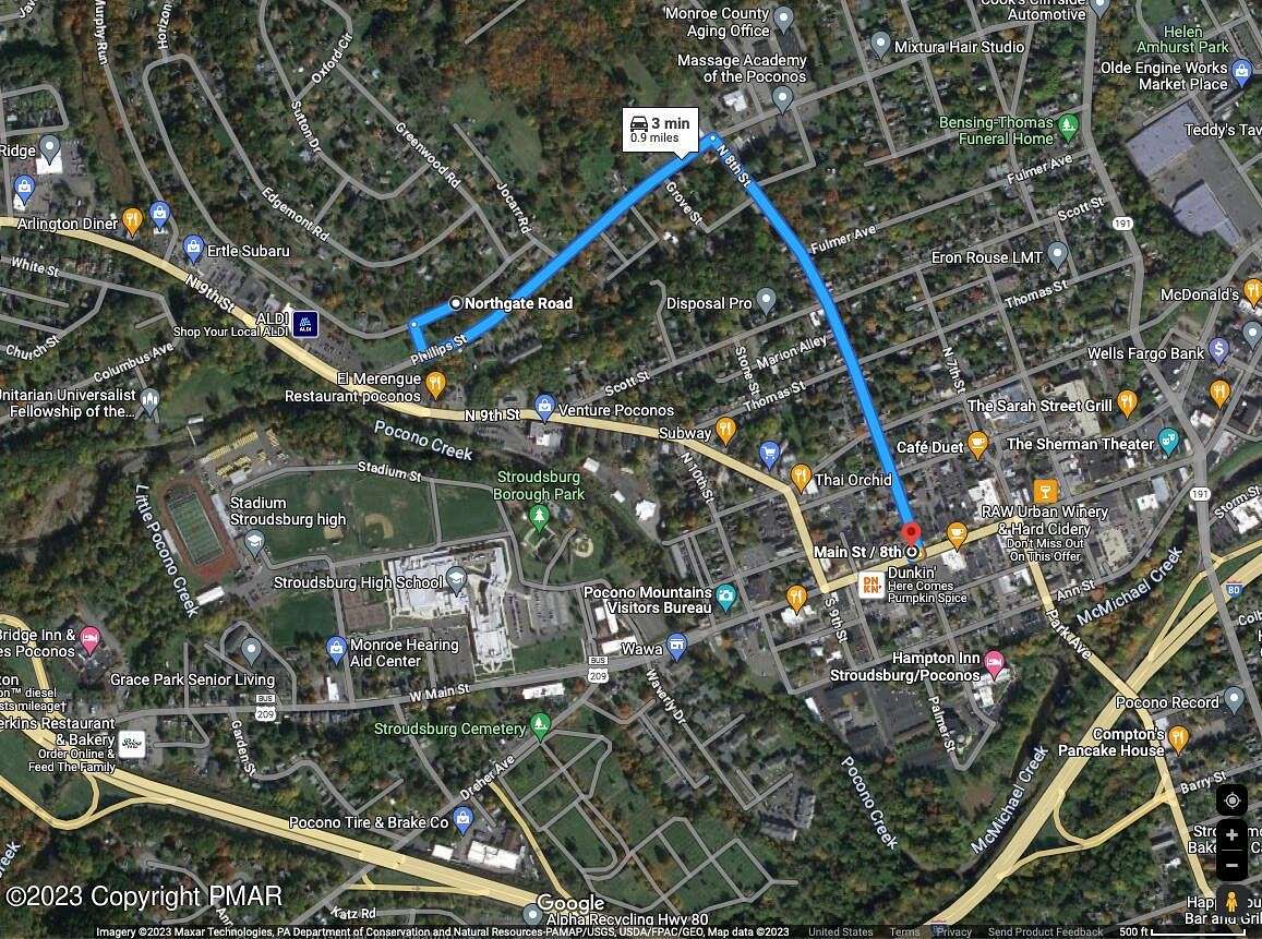 0.33 Acres of Residential Land for Sale in Stroudsburg, Pennsylvania