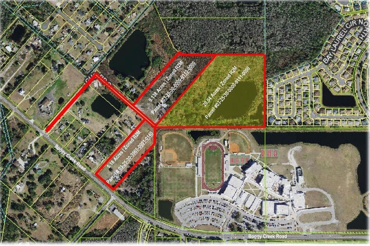 9.1 Acres of Land for Sale in Kissimmee, Florida