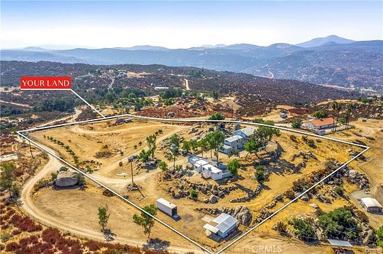 5 Acres of Residential Land with Home for Sale in Hemet, California