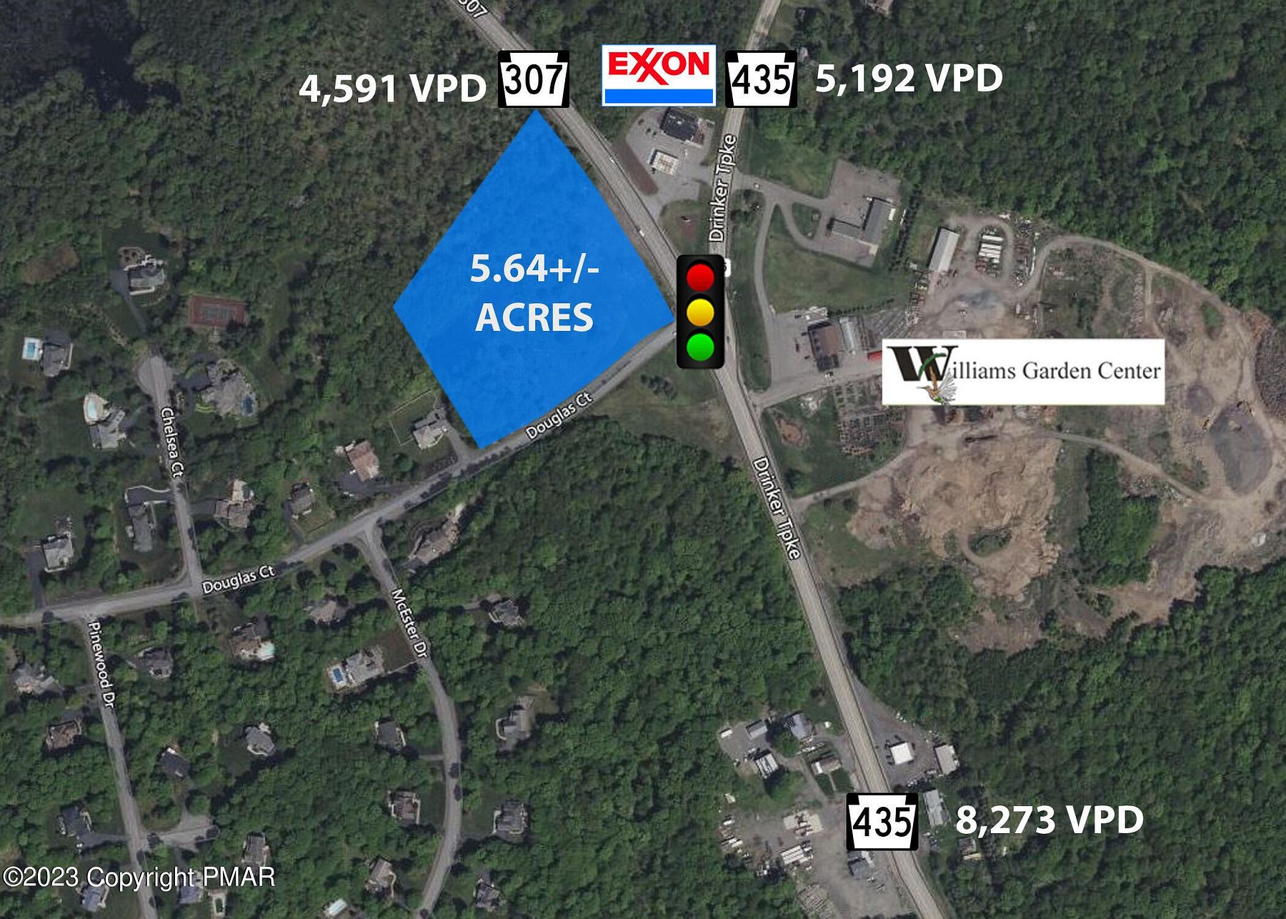 5.6 Acres of Commercial Land for Sale in Covington Township, Pennsylvania