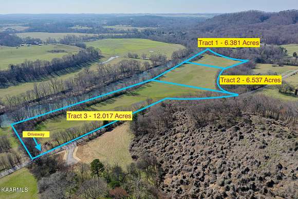 6.5 Acres of Land for Sale in Rockford, Tennessee