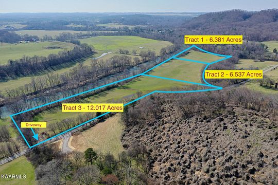 6.4 Acres of Land for Sale in Rockford, Tennessee