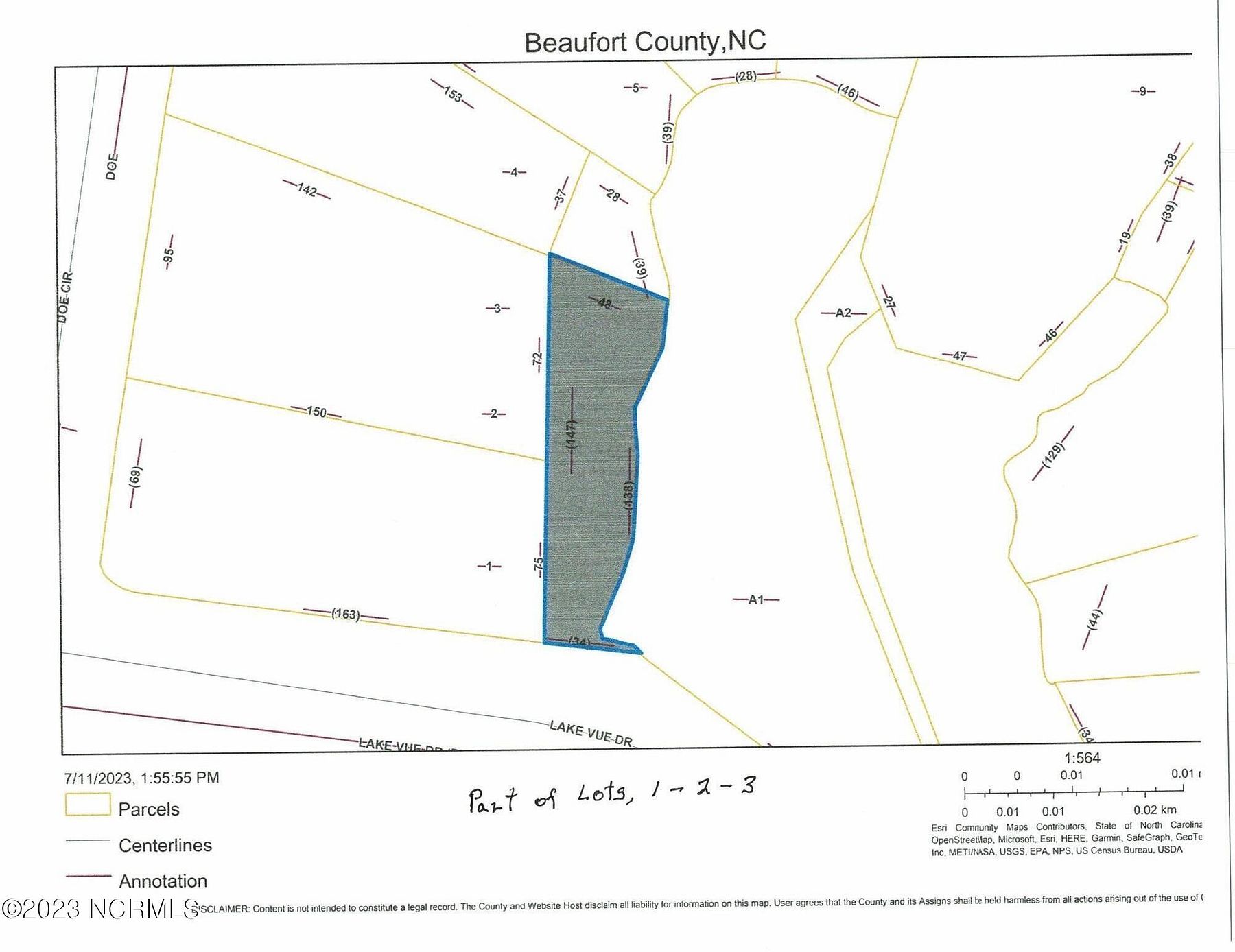 1.3 Acres of Residential Land for Sale in Aurora, North Carolina