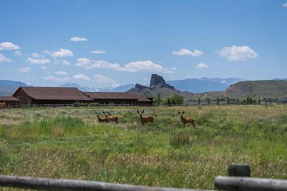 32.9 Acres of Agricultural Land with Home for Sale in Cody, Wyoming