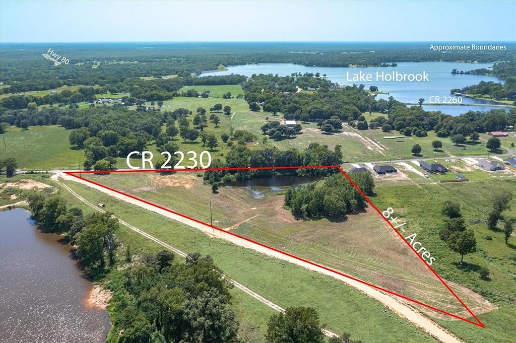 8.6 Acres of Residential Land for Sale in Mineola, Texas