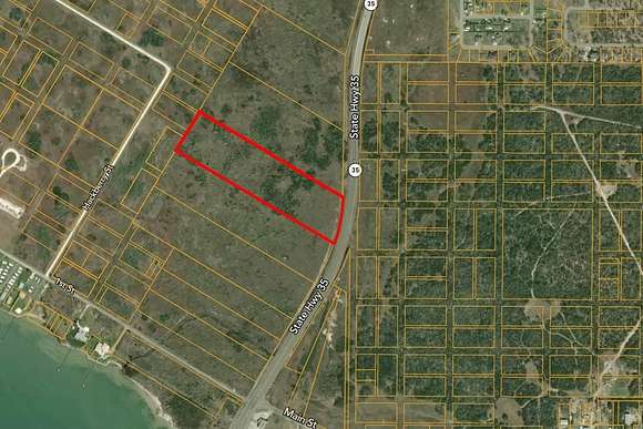 12.2 Acres of Commercial Land for Sale in Rockport, Texas
