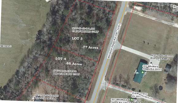 0.68 Acres of Land for Sale in Orangeburg, South Carolina