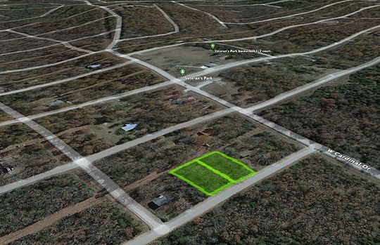 Showing the boundaries of the two lots