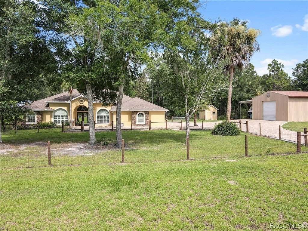 5.14 Acres of Land with Home for Sale in Crystal River, Florida