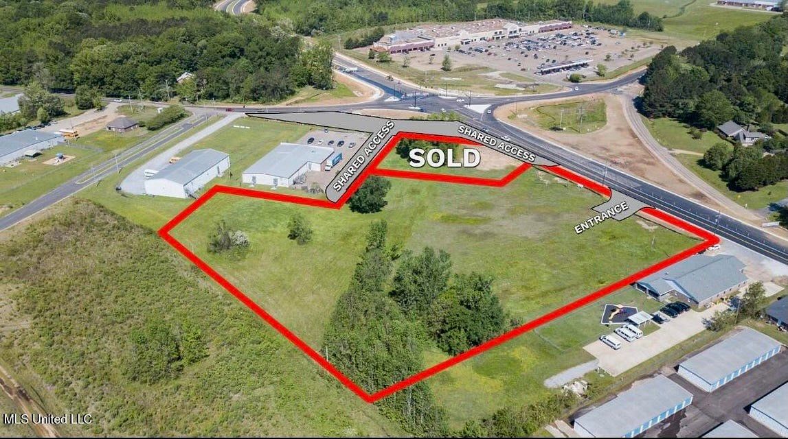 4 Acres of Land for Sale in Byram, Mississippi