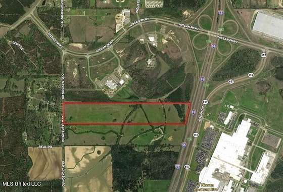 89.5 Acres of Land for Sale in Canton, Mississippi
