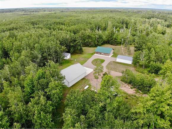 37.4 Acres of Land with Home for Sale in Moose Lake Township, Minnesota