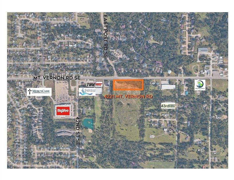 2.7 Acres of Commercial Land for Sale in Cedar Rapids, Iowa