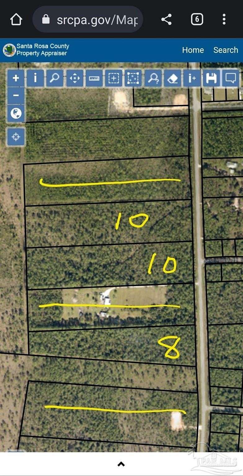 7.9 Acres of Land for Sale in Milton, Florida