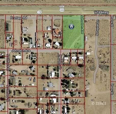 2.83 Acres of Commercial Land for Sale in Ridgecrest, California