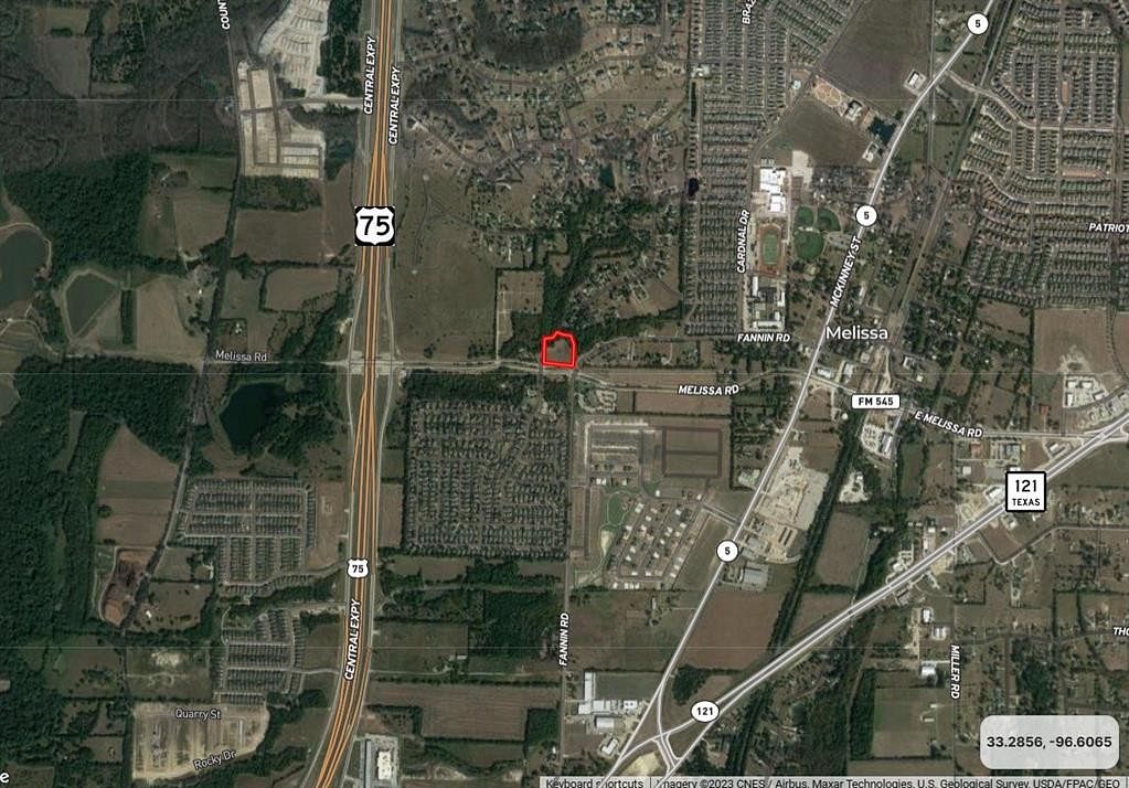2.8 Acres of Commercial Land for Sale in Melissa, Texas