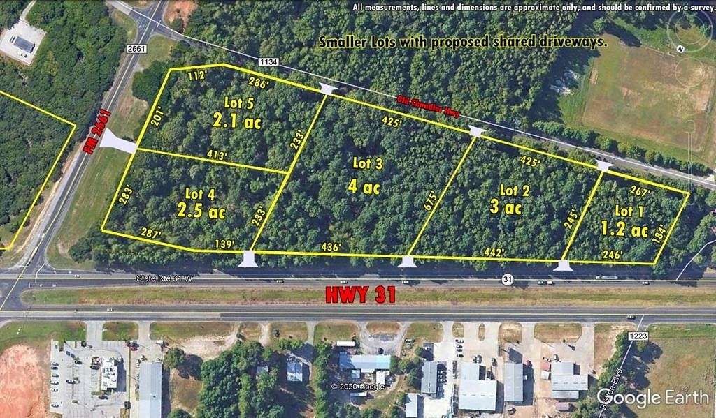 13 Acres of Commercial Land for Sale in Tyler, Texas